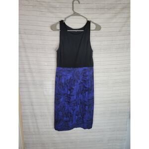 Theory Yeneth Brushstroke Sleeveless Sheath Dress, Size 8